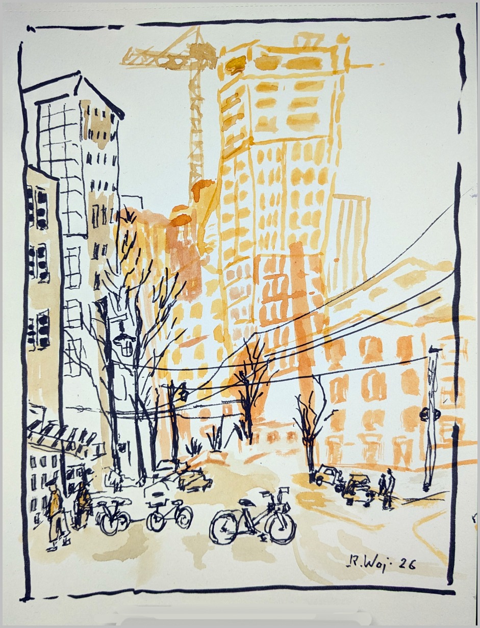   Doodle Großstadt